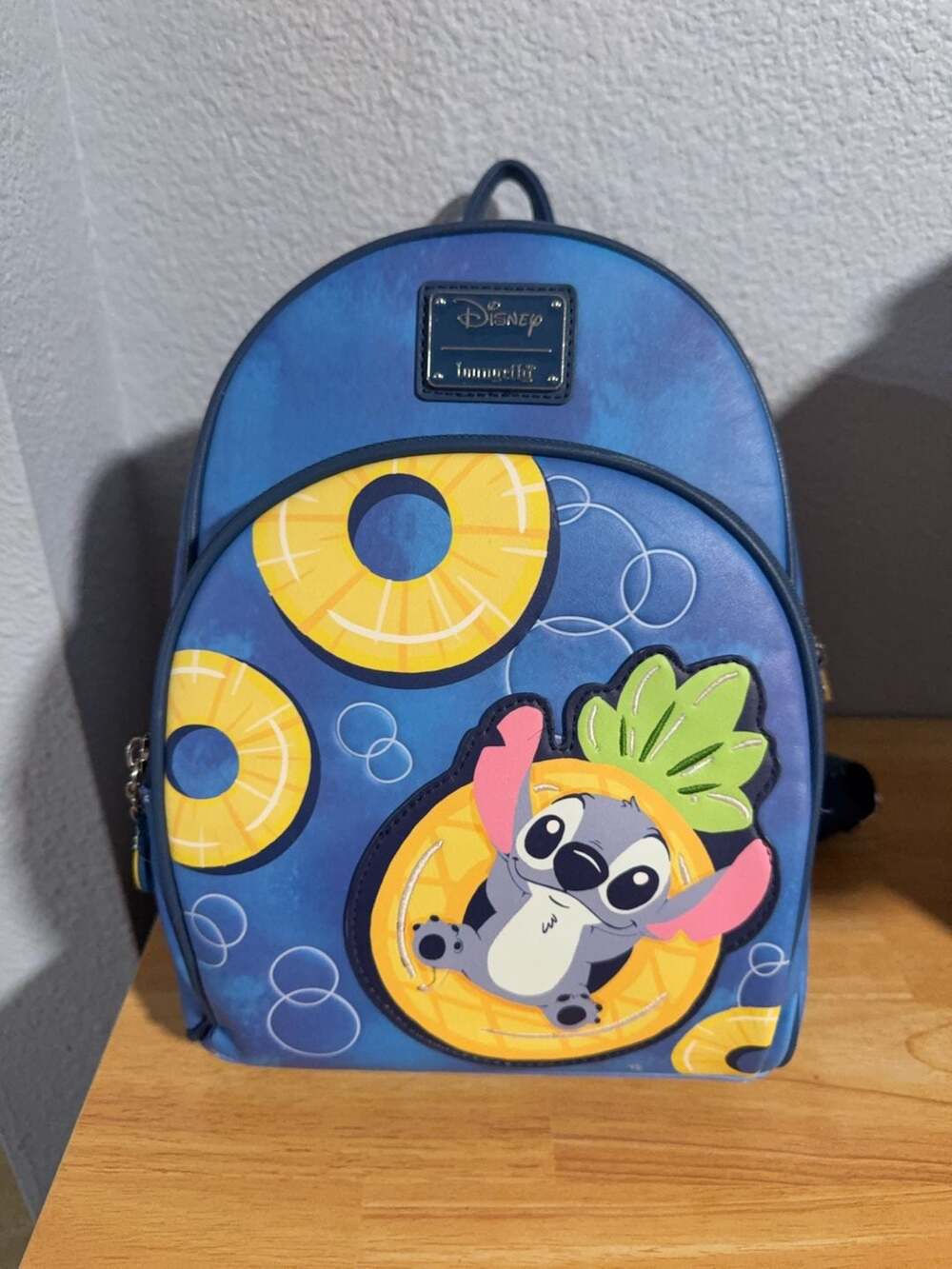 Loungefly Disney Lilo & Stitch Pineapple Float Mini Backpack